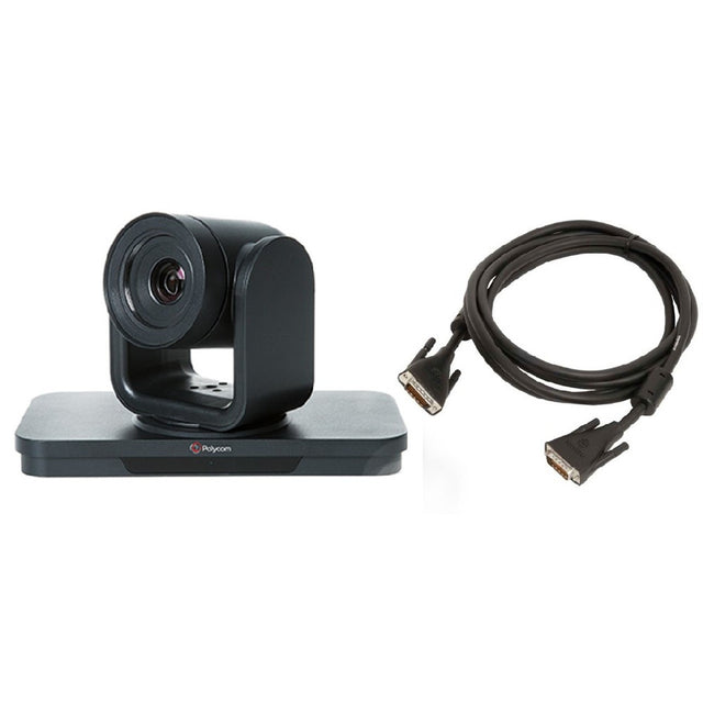 Poly MPTZ-11 EagleEye IV Video Conferencing Camera for Polycom RealPresence Group Series - FullHD Capture, 60 fps, 4x Optical Zoom, Tuned Optics, Auto-iris, AGC, Mini-HDCI-Hirose DH60-37P (Refurbished - Excellent)