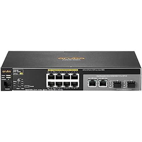 HP Aruba 2530-8G (J9774A) Managed Network Switch (Refurbished - Excellent)