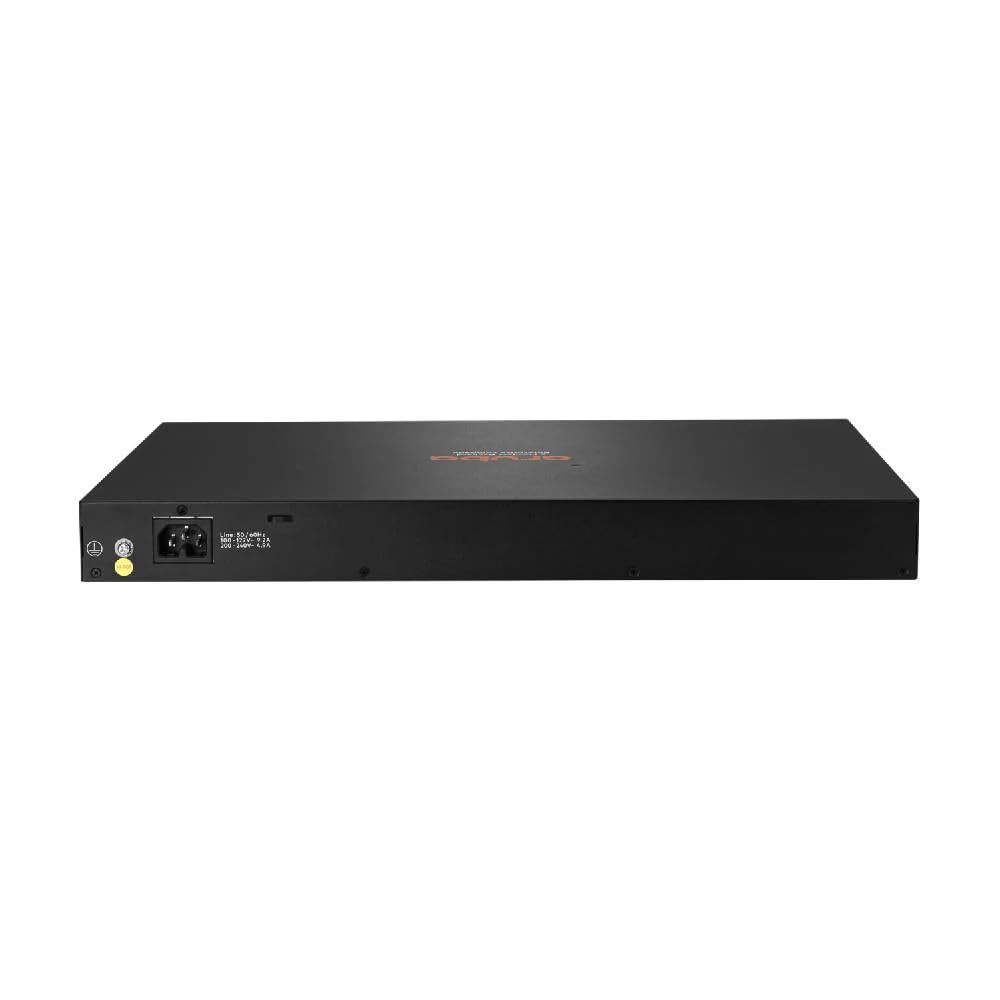 HPE Aruba 2930F JL255A 24-Port PoE+ Managed Switch – 4x 10GbE SFP+ Uplinks (Renewed Excellent)