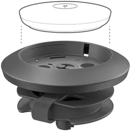 Logitech Rally Mic Pod Mount Graphite - 952-000002 (New) (Renewed)