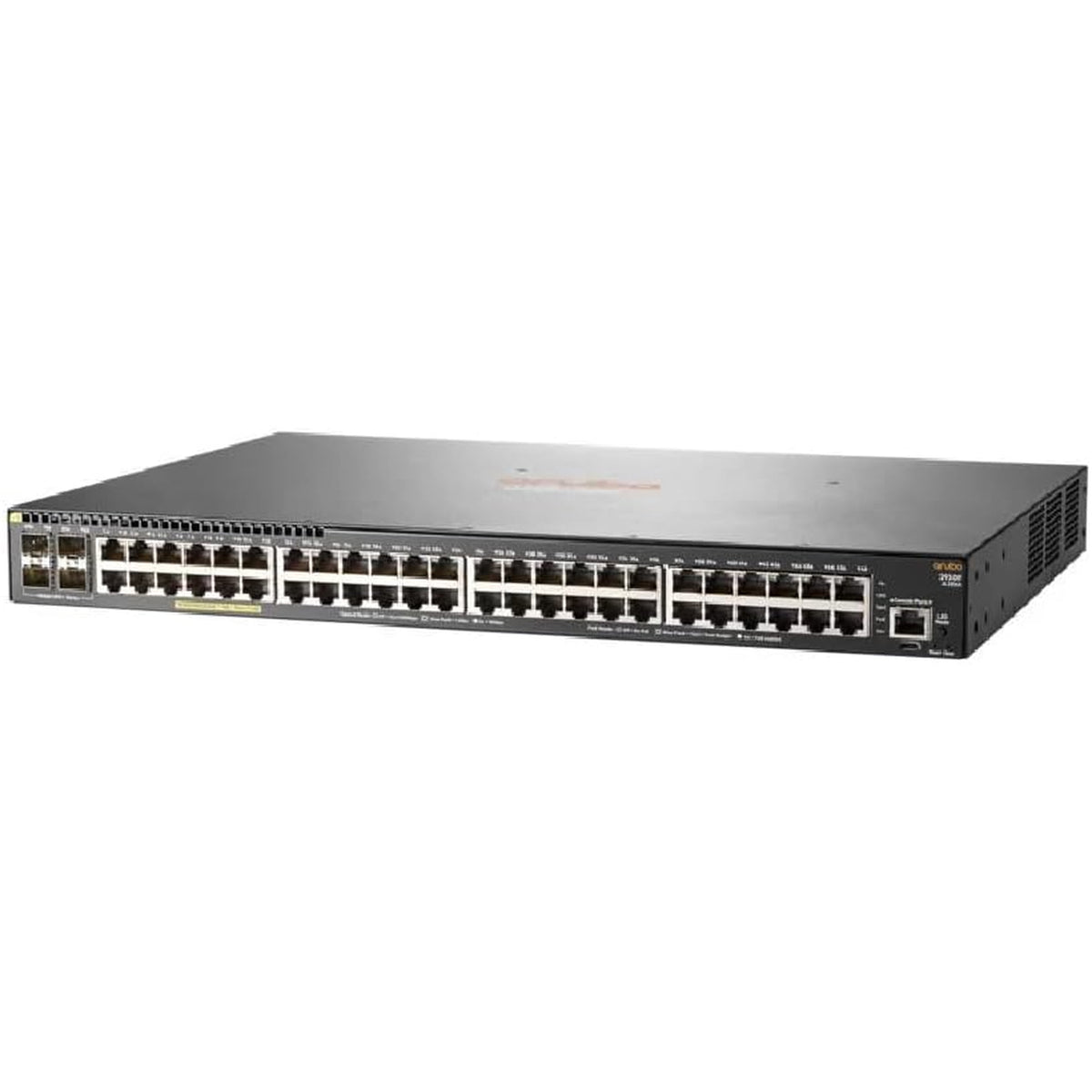HP Aruba 2930F-48G (JL256A), 48 x GbE PoE, 4x SFP 10G Ports (Refurbished)