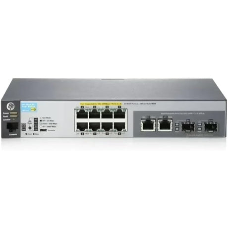 HP Aruba 2530-8G (J9774A) Managed Network Switch (Refurbished - Excellent)