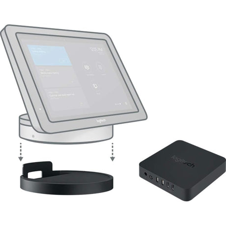 Logitech SmartDock Flex Base & Extender Box Kit with CAT6 Cable (Refurbished - Excellent)