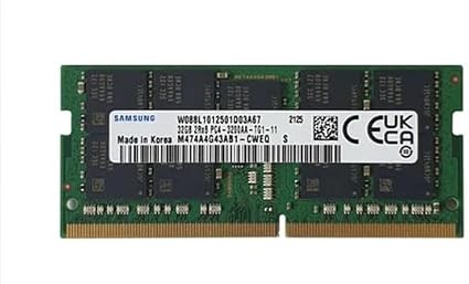 Samsung M474A4G43AB1-CWE 32GB DDR4-3200 ECC SO-DIMM Memory (Renewed Excellent)