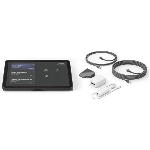 Logitech Rally Bar Mini with TAP Touch Controller + CAT5e Kit - White (Refurbished)