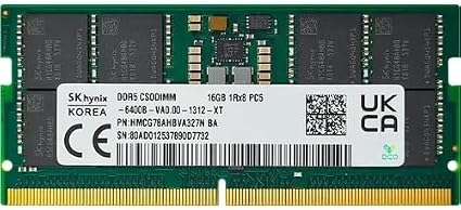 SK Hynix HMCG78AHBVA327N-BA 16GB DDR5-6400 CSODIMM Memory (Renewed Excellent)