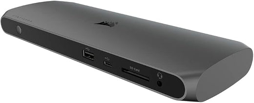 Corsair TBT100 DP Thunderbolt 3 Dock – Dual DisplayPort, 85W Charging (Renewed Excellent)