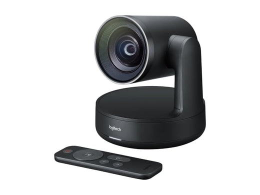 Logitech Rally 4K PTZ Conference Camera, 15x HD Zoom (Renewed – Excellent)