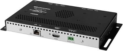 Crestron DM-NVX-D10 1080p60 AV-over-IP Decoder with PoE (New Open Box)