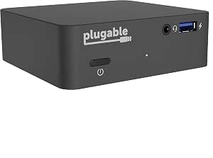 Plugable UD-CAM USB-C Dock – 85W Charging, HDMI 4K, 4 USB-A Ports (Renewed Excellent)