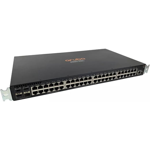 HP Aruba 2930F-48G (JL254A), 48 x GbE PoE, 4x SFP 10G Ports (Refurbished)
