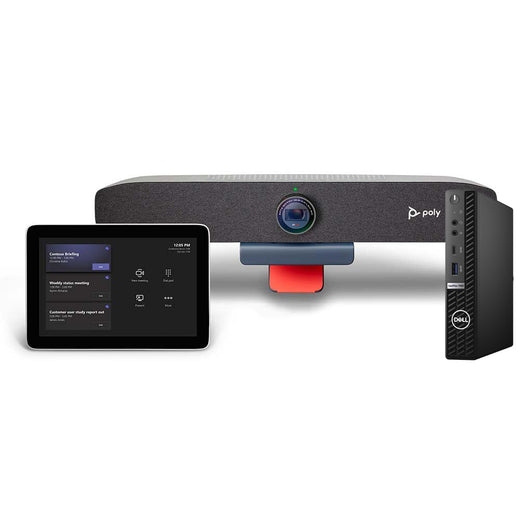 Poly Studio Focus Room Kit: P15, GC8 and Dell OptiPlex 7080 Micro i7, 16GB, 1TB (Refurbished - Excellent)