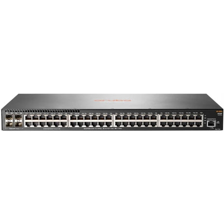 HP Aruba 2930F-48G (JL254A), 48 x GbE PoE, 4x SFP 10G Ports (Refurbished)