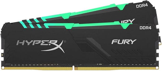 HyperX FURY RGB 16GB (2x8GB) DDR4-3733 Desktop Memory (Renewed Excellent)