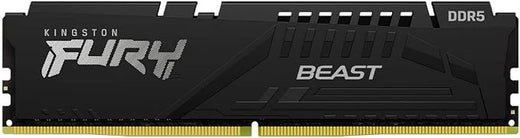Kingston FURY Beast 16GB DDR5-5200 CL40 Desktop Memory (Renewed Excellent)