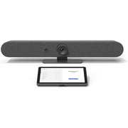 Logitech Rally Bar Mini with TAP Touch Controller + CAT5e Kit (Refurbished)