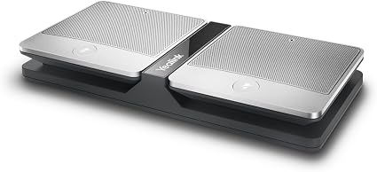 Yealink CPW90 Wireless Expansion Microphones – Pair with Charging Cradle