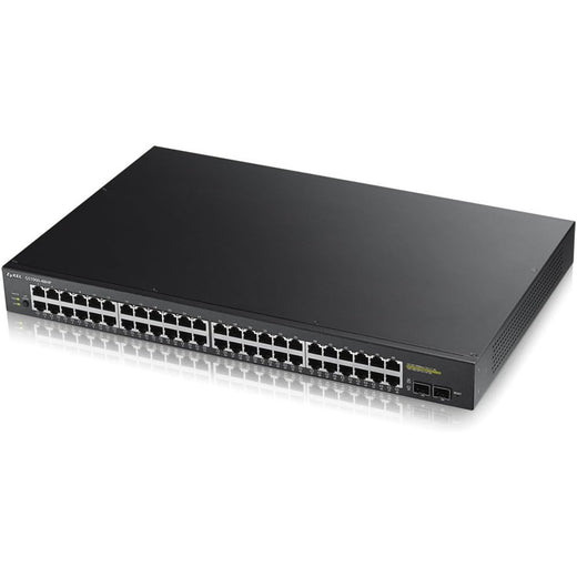 ZyXEL GS1900-48HP 48 Port x 1Gb PoE Smart Managed Network Switch (New - Open Box)