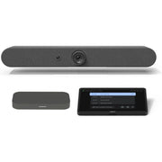 Logitech Room Solutions for Google Meet - Logitech Rally Bar Mini with Tap + CAT5e Kit, Wall Mount & Google Meet Compute Unit (Refurbished)