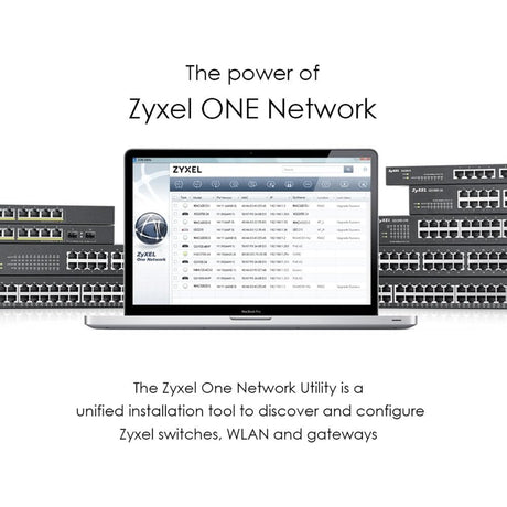 ZyXEL GS1900-48HP 48 Port x 1Gb PoE Smart Managed Network Switch (New - Open Box)