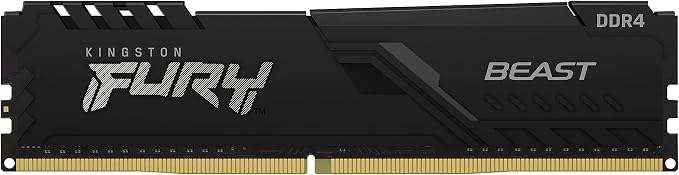 Kingston FURY Beast 16GB DDR4-3600 CL18 Desktop Memory KF436C18BB/16