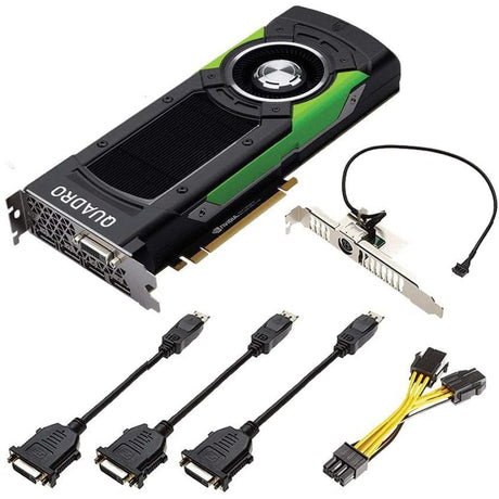 NVIDIA Quadro P6000 24GB GDDR5X Graphics Card (Refurbished - Excellent)