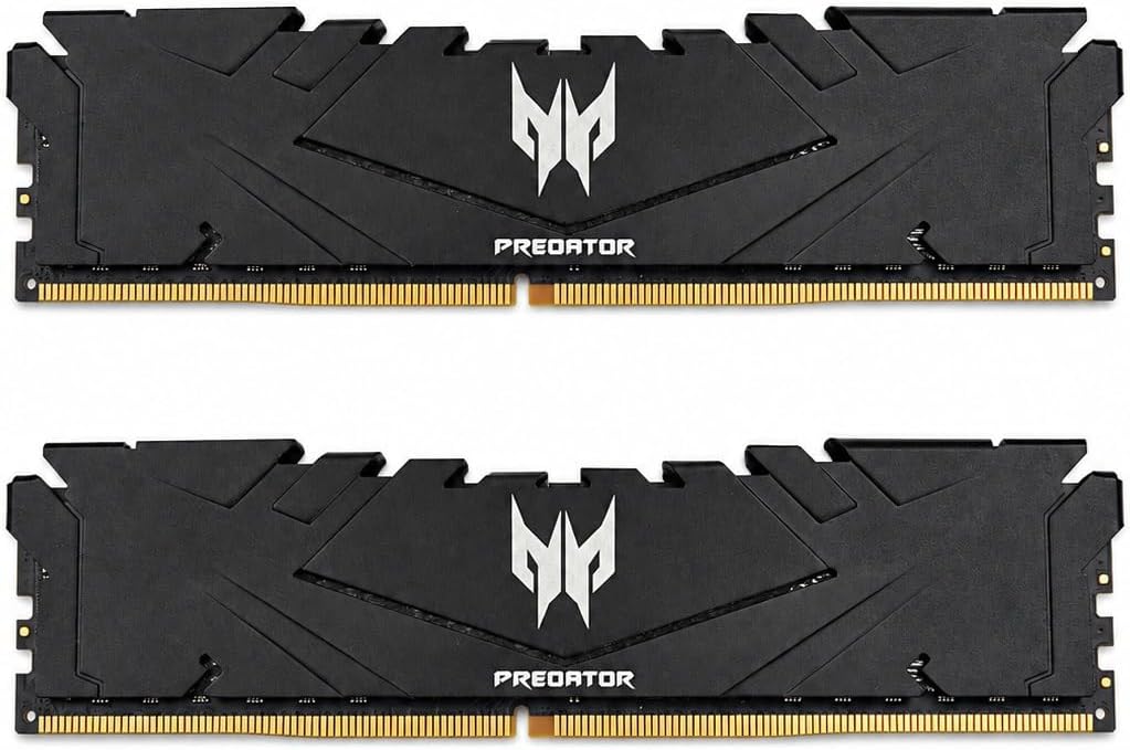 Acer Predator 16GB (2x8GB) DDR4-3200 CL22 Memory – AM2P32NC8T1-BGTS (Renewed Excellent)