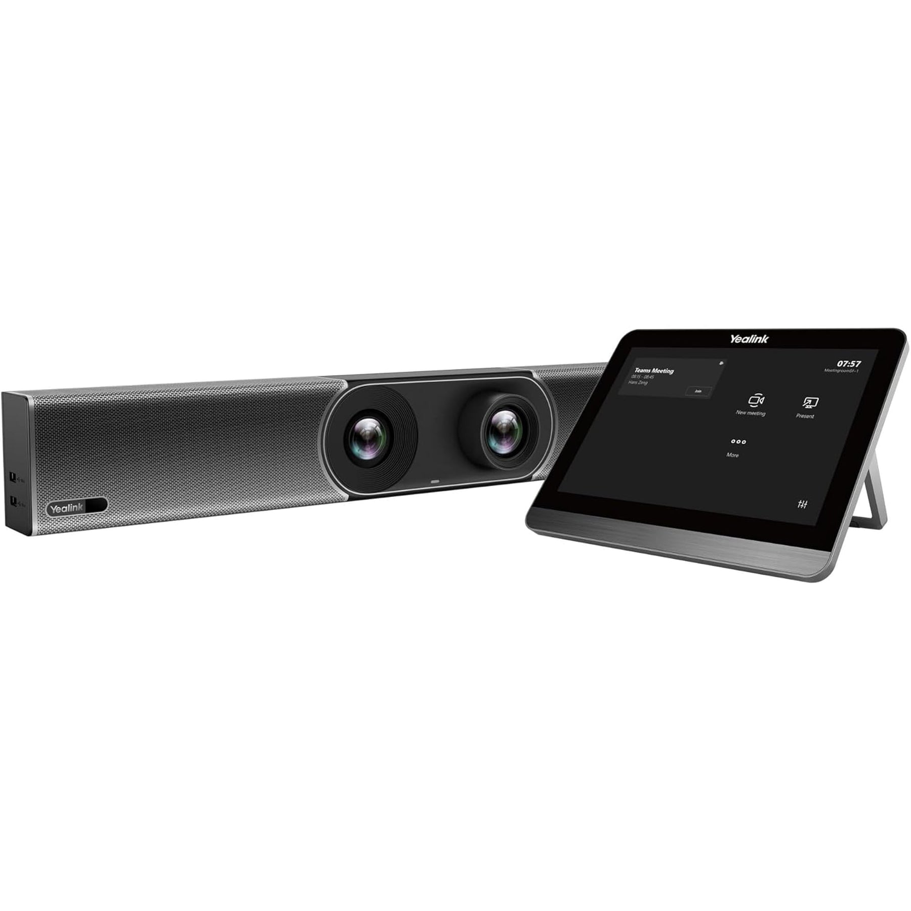 Yealink room systems, video bars and control.