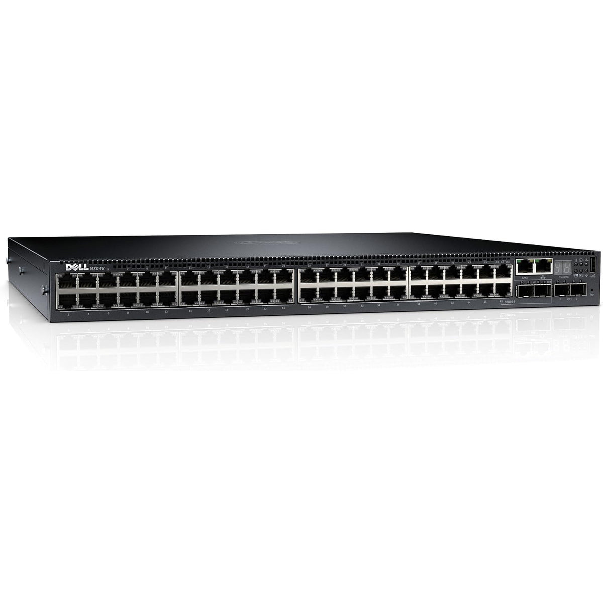 Dell Networking N3048EP Managed Switch - Layer 3, 48x GbE+ (Refurbished - Excellent)
