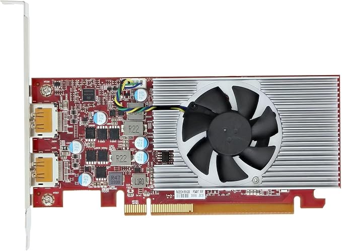 Dell AMD Radeon RX 6300 2GB GDDR6 Low-Profile Graphics Card (Renewed Excellent)