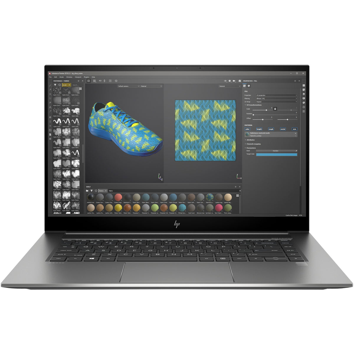 HP ZBook Studio G7 15.6" FHD Laptop - i7-10750H, Quadro T2000 (Refurbished - Excellent)