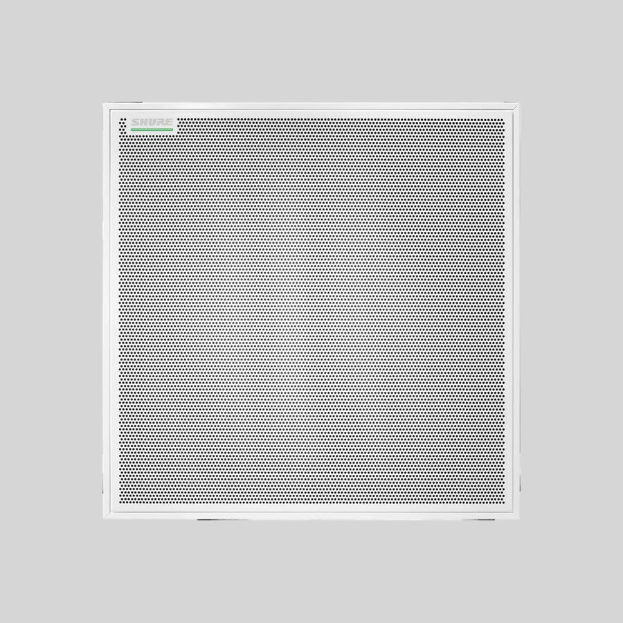 Shure MXA920W-S Square Ceiling Array Microphone, Dante, PoE (Refurbished)