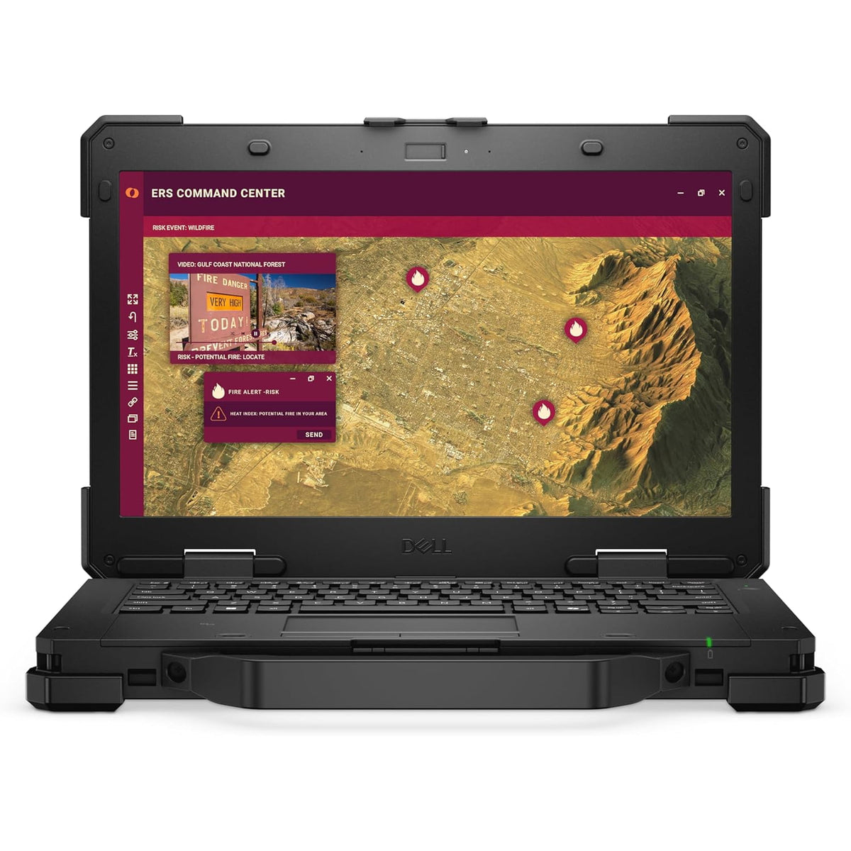 Dell Pro 13 Rugged FHD Touchscreen Laptop - Core Ultra 7 165H, 64GB (Refurbished - Excellent)