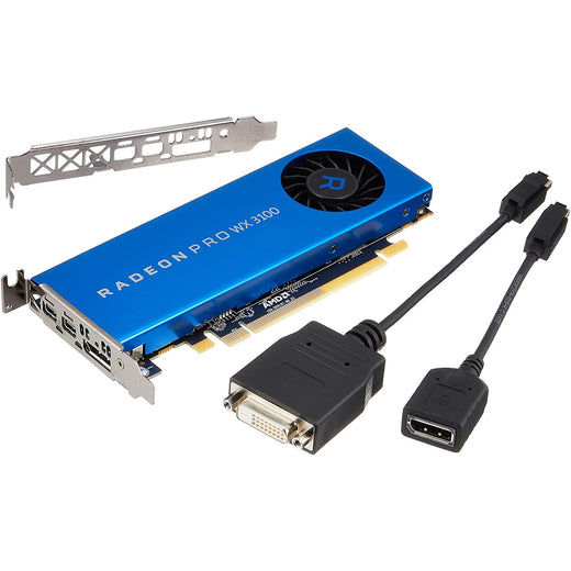 AMD Radeon Pro WX3100 4GB GDDR5 Graphics Card (Refurbished - Excellent)