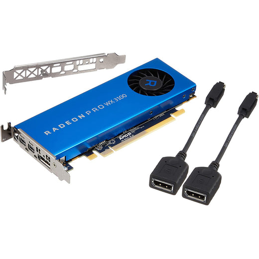 AMD Radeon Pro WX3100 4GB GDDR5 Graphics Card (Refurbished - Excellent)