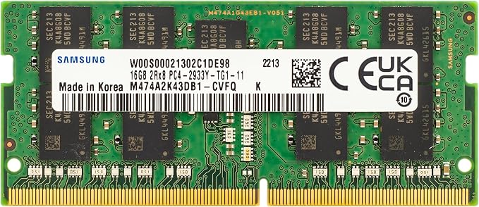 Samsung M474A2K43DB1-CVF 16GB DDR4-2933 ECC SO-DIMM Memory (Renewed Excellent)