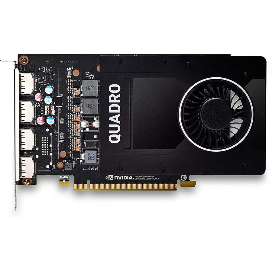 HP NVIDIA Quadro P2200 5GB GDDR5X Graphics Card (Refurbished - Excellent)
