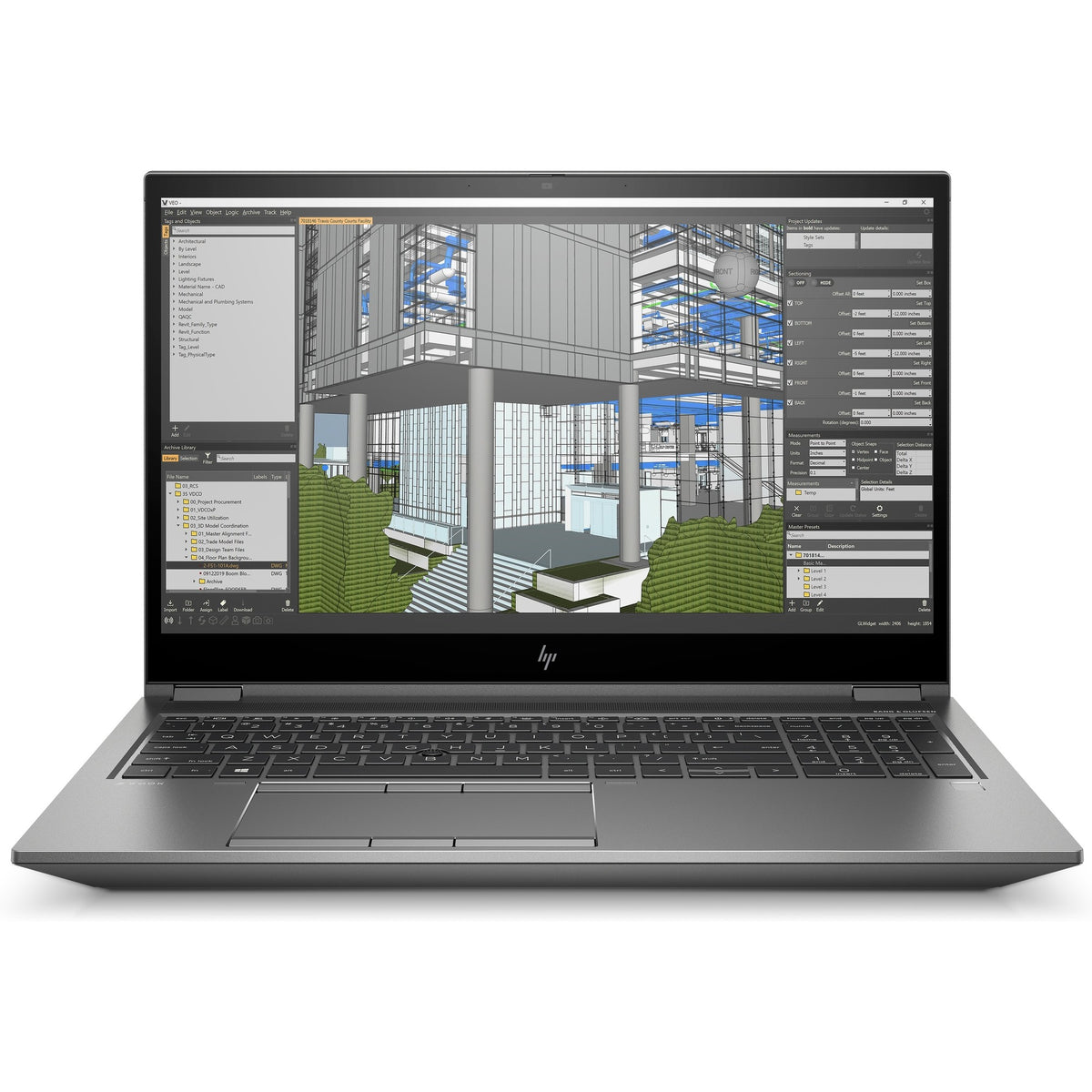 HP ZBook Fury 15 G8 15.6" FHD Laptop - i7-11800H, RTX A3000 (Refurbished - Excellent)