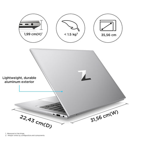 HP ZBook Firefly 14 G9 14" QHD+ 120Hz Laptop - i7-1255U, 32GB (Refurbished)