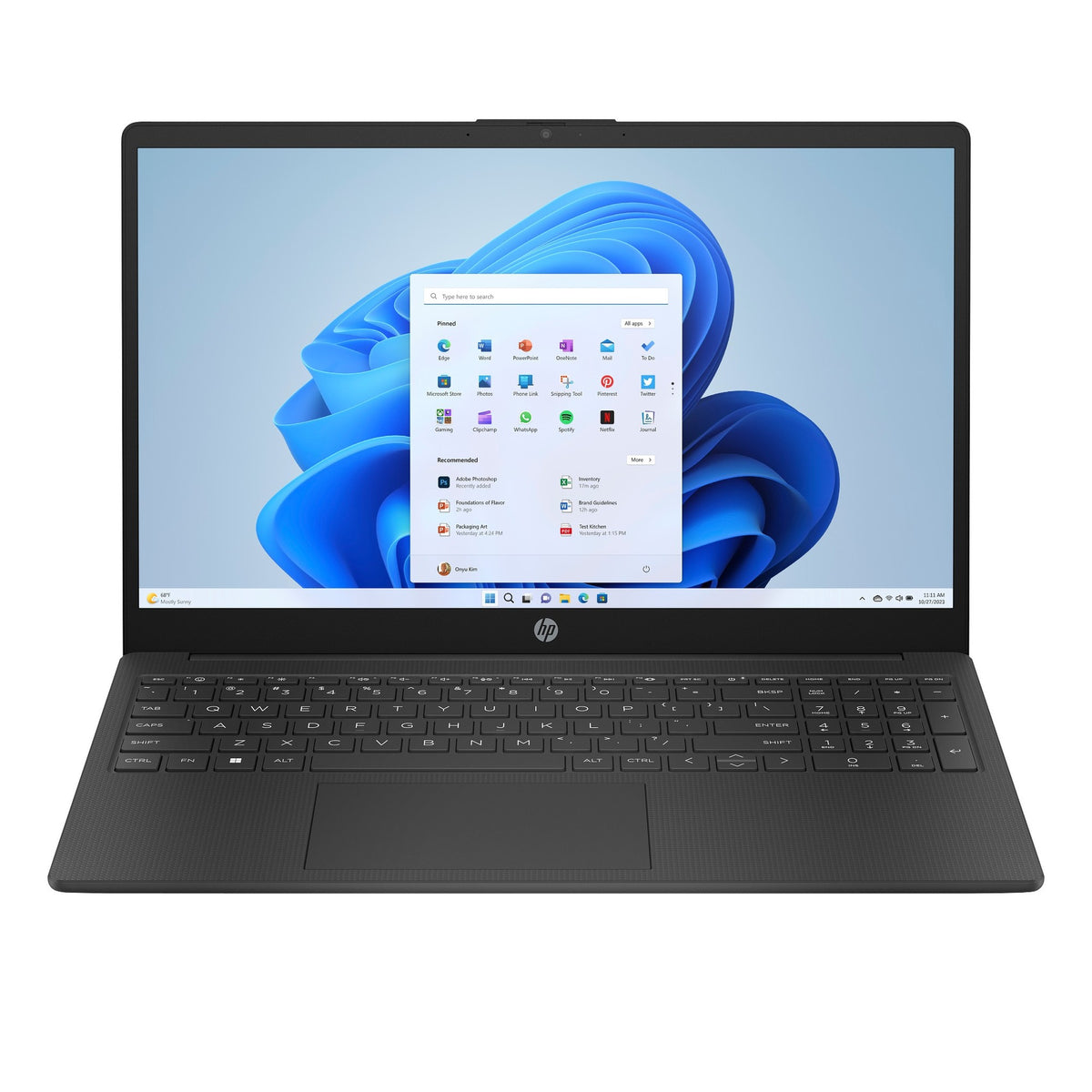 HP 15-fc0017na 15.6" Laptop - Ryzen 5 7520U, 8GB (Refurbished - Excellent)