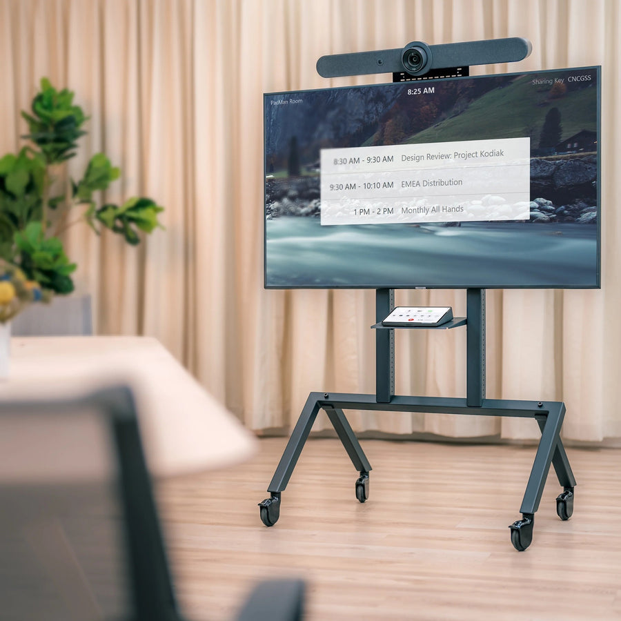 Logitech Rally Bar All-in-One Conference Camera with TAP Touch Controller + CAT5e Kit (Refurbished)