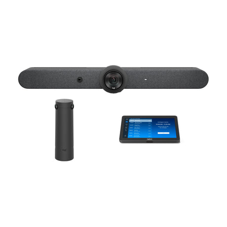 Logitech Rally Bar All-in-One Conference Camera, TAP IP Touch Controller & Sight Kit (Refurbished)
