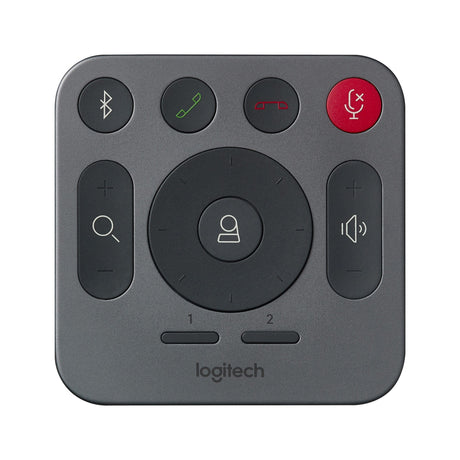 Logitech Medium Room Solution for Teams & Zoom - Rally PTZ, Camera, RoomMate, Tap Controller, Speaker & Mic Pod & Accessories (Refurbished)