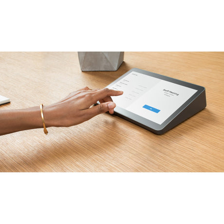 Logitech Tap 10.1" Meeting Room Touch Controller & Cat5e Kit, Graphite (Refurbished - Excellent)