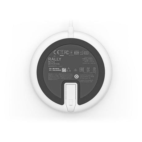 Logitech Rally Mic Pod - White (952-000038) (Refurbished - Excellent)