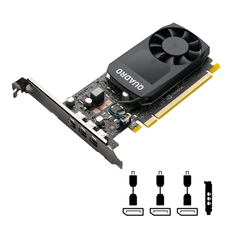 NVIDIA Quadro P400 2GB Single Slot, Low Profile Graphics Card (Refurbished)