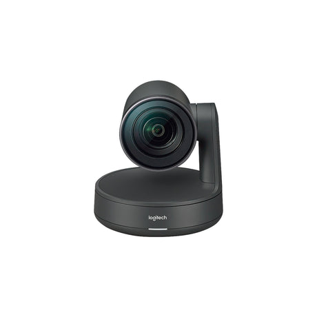 Logitech Medium Room Solution for Teams & Zoom - Rally PTZ, Camera, RoomMate, Tap Controller, Speaker & Mic Pod & Accessories (Refurbished)