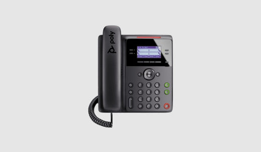 Poly Edge B30 IP Desk Phone – 4 Line Keys, PoE, HD Voice (New)