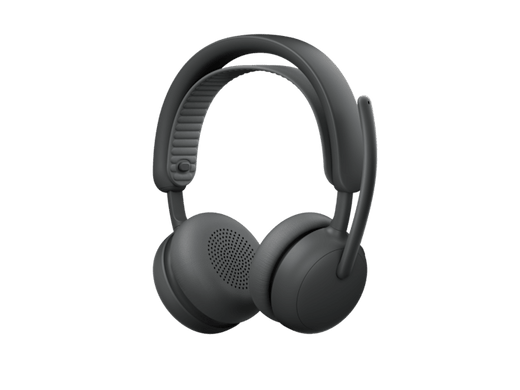Logitech Zone 2 ES for Business – Teams Bluetooth Headset with USB Receiver, Graphite