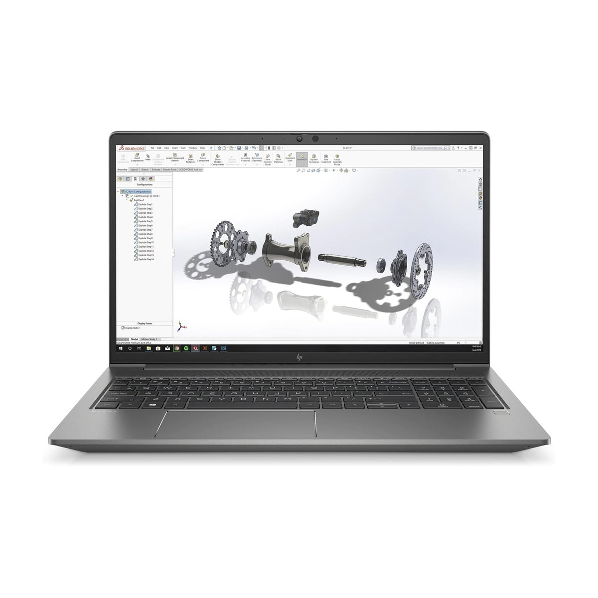 HP ZBook Power G7 15.6” FHD - i9-10885H, Quadro T2000 (Refurbished - Fair)